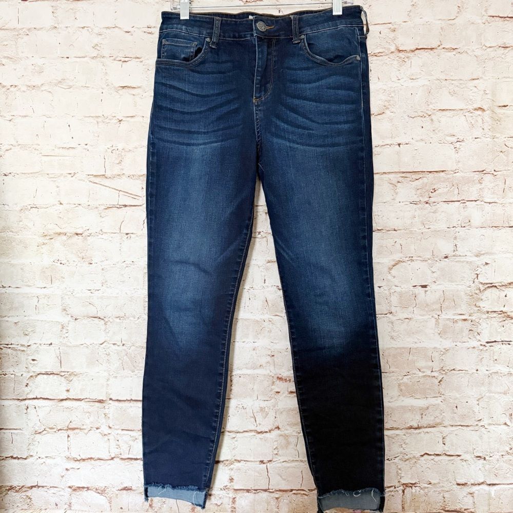 Kut from the Kloth Connie ankle skinny high rise jeans